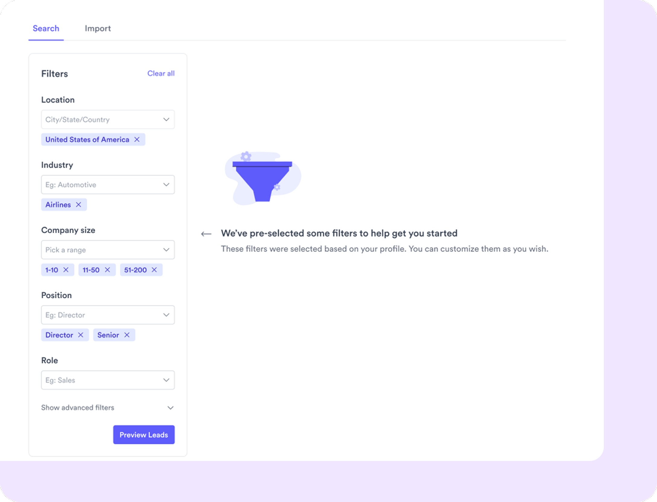 Tailwind design system extension